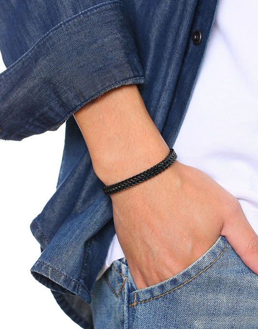 Pulsera Franco Negra