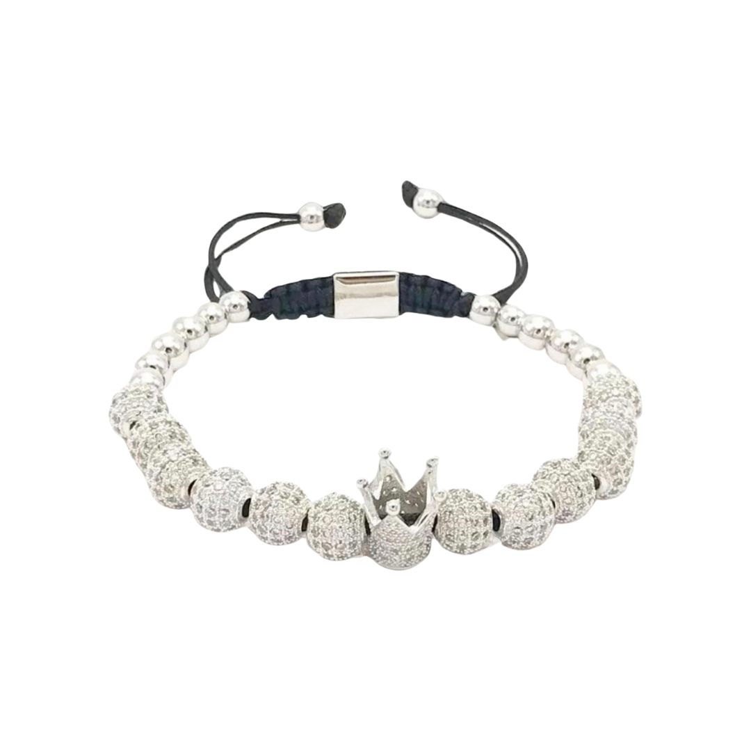 King Crown bracelet Silver