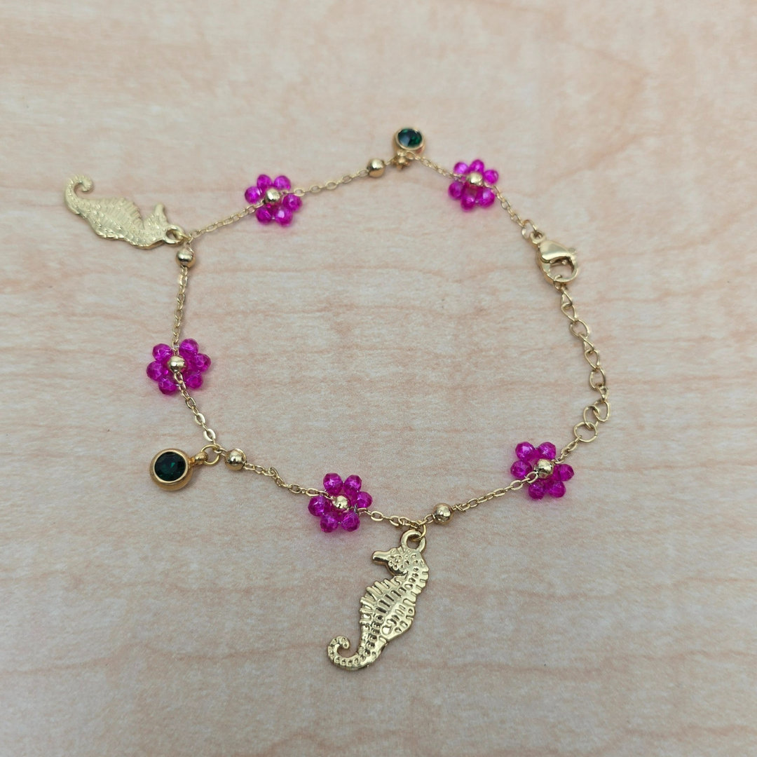 Olas Fucsia (Pulsera)