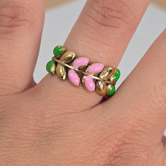 Sortija Jardín Multicolor