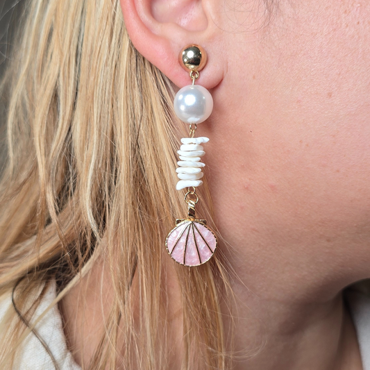 Aretes Concha Marina Bohemia