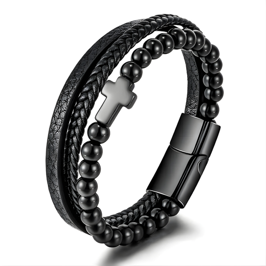 Pulsera Cruz Moderna