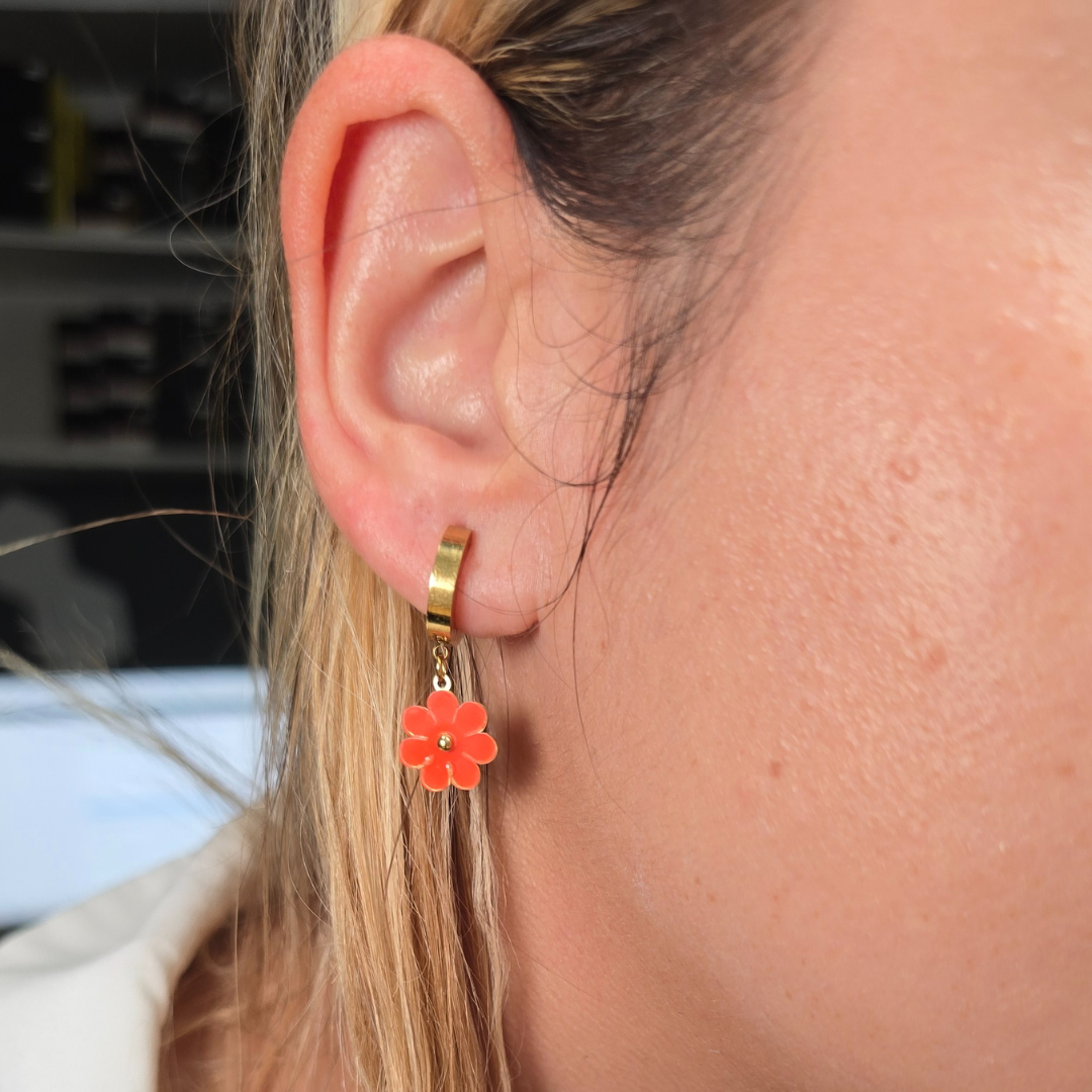 Margaritas Naranjas (Aretes)