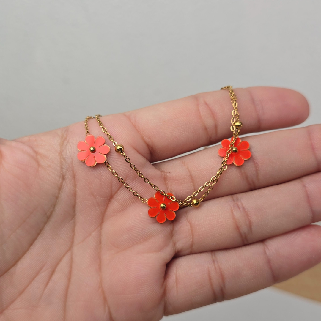 Margaritas Naranjas (Pulsera)