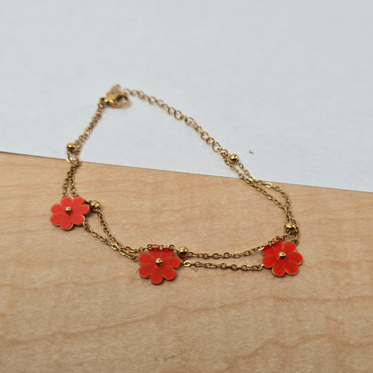 Margaritas Naranjas (Pulsera)