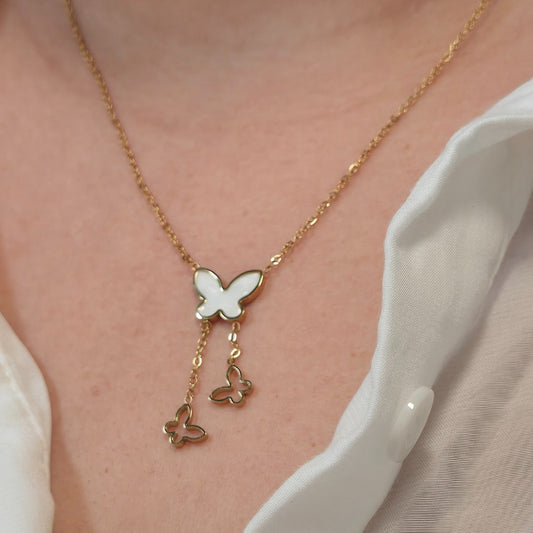 Mariposa Encantada Oro