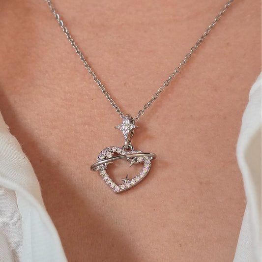 Amor en las estrellas plata