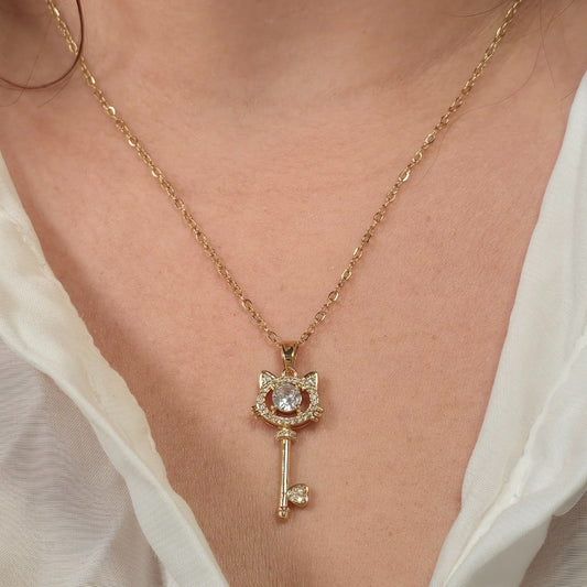 Llave de amor oro