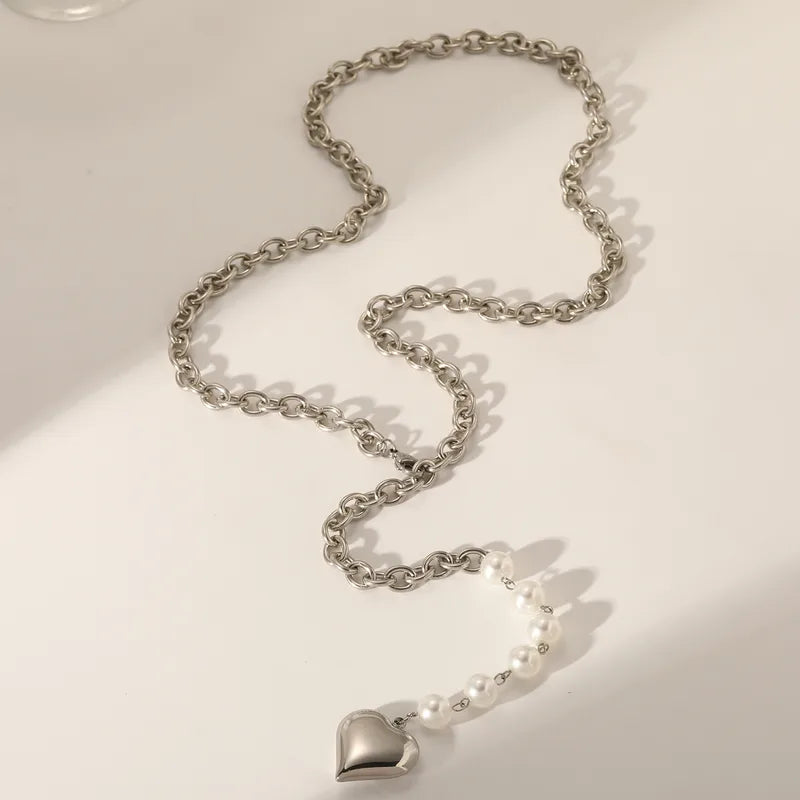 Collar Corazón Pearl Y