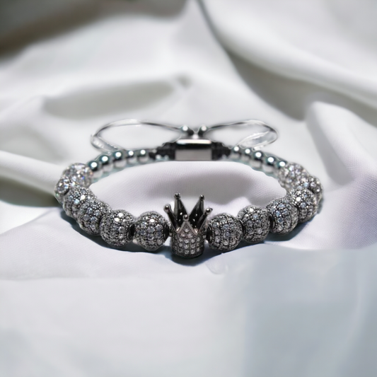 King Crown bracelet Black