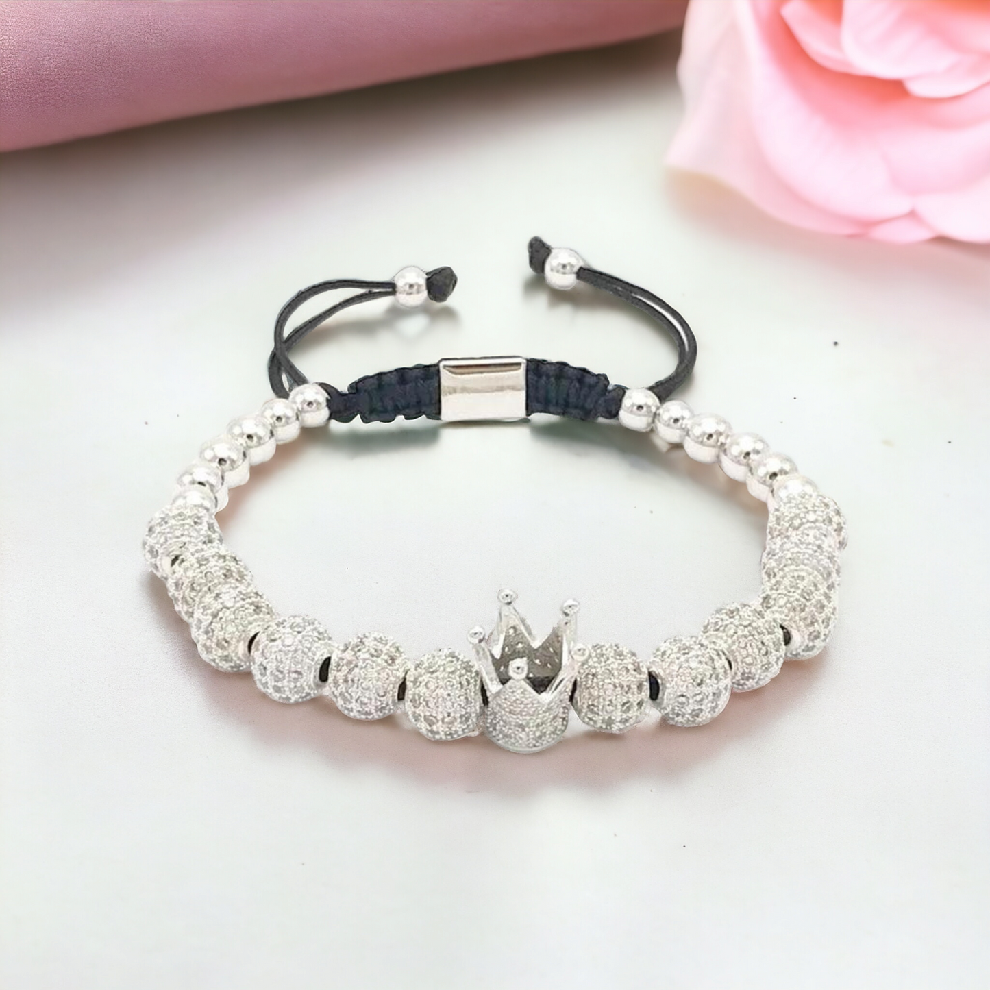 King Crown bracelet Silver