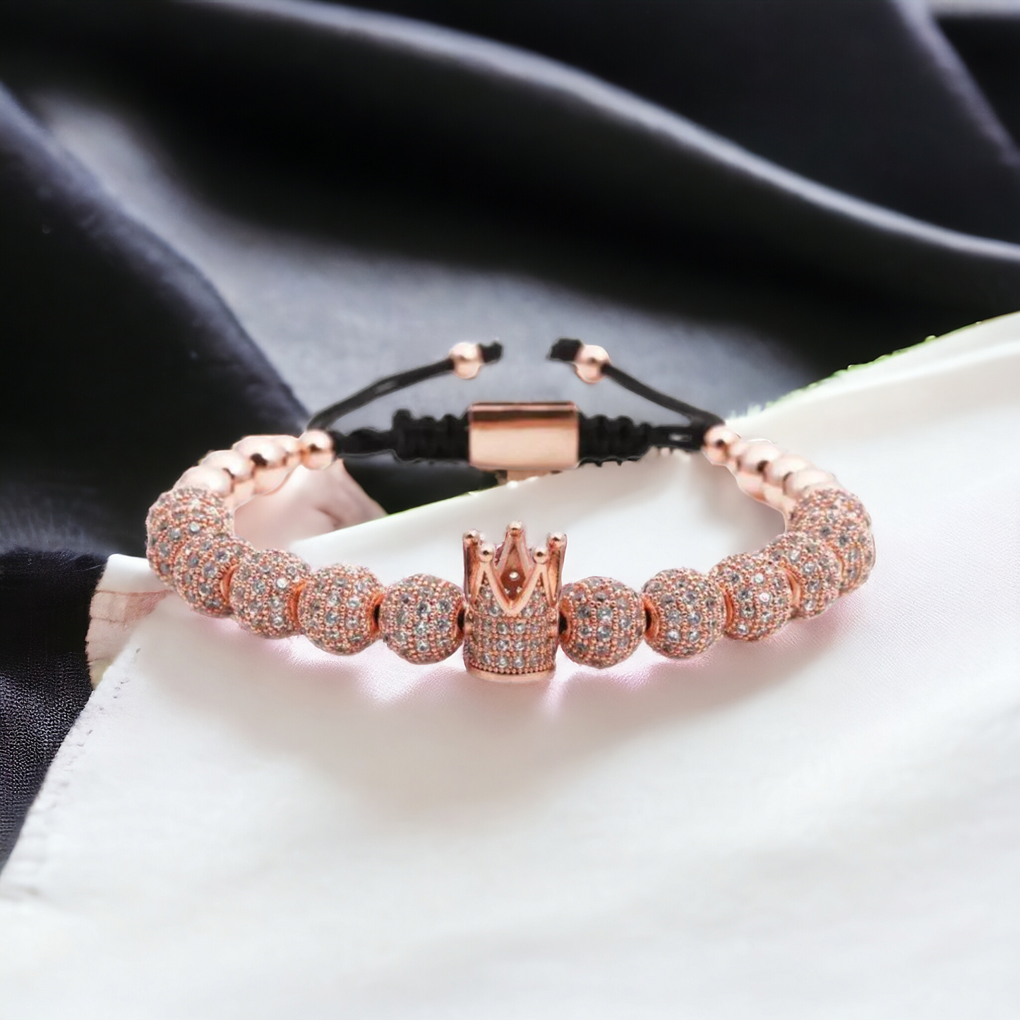 King Crown bracelet Rose Gold