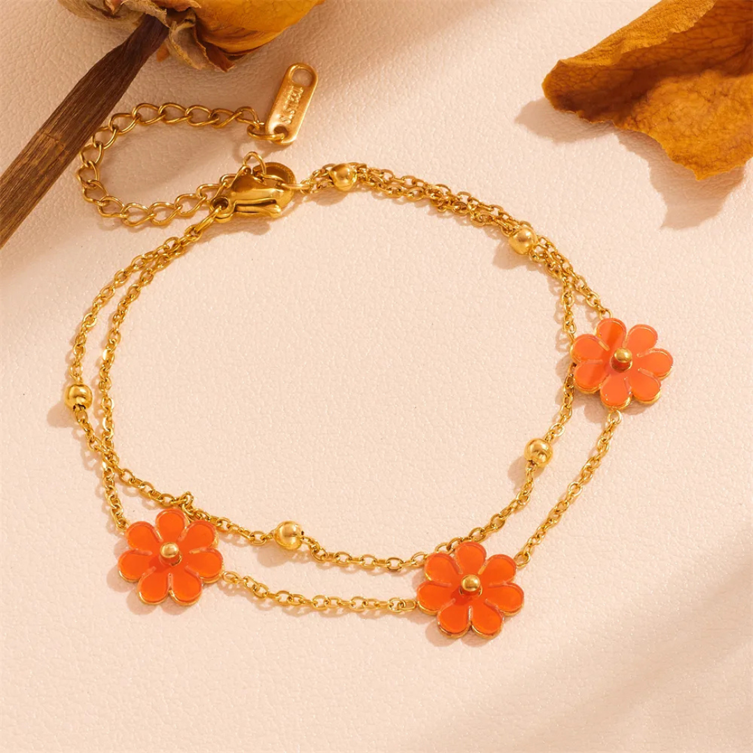 Margaritas Naranjas (Pulsera)