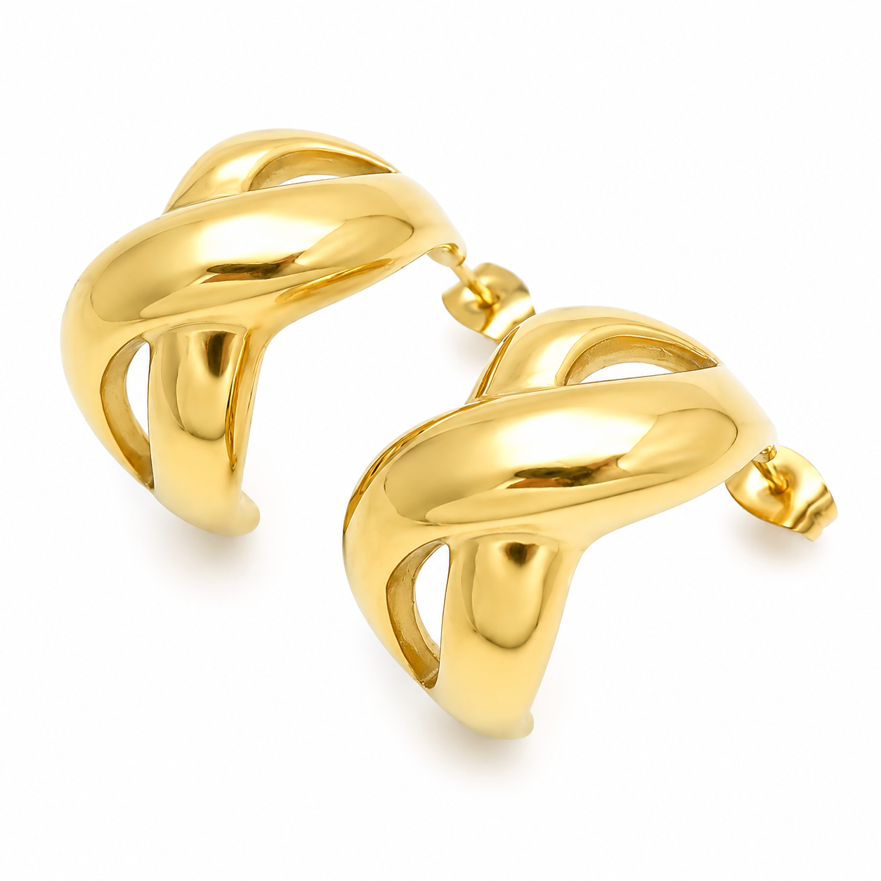 Aretes Elegancia Cruzada