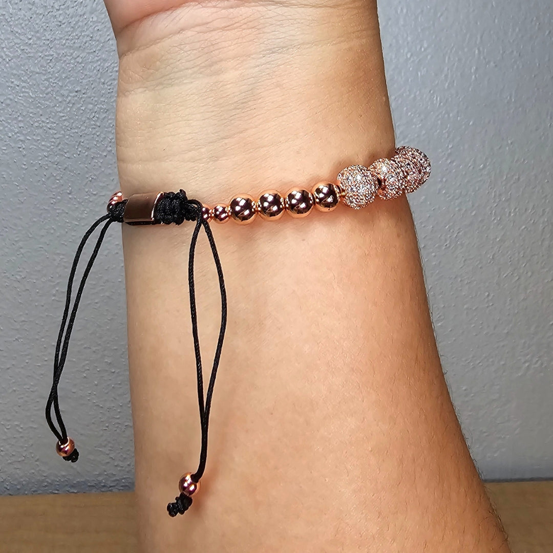 King Crown bracelet Rose Gold