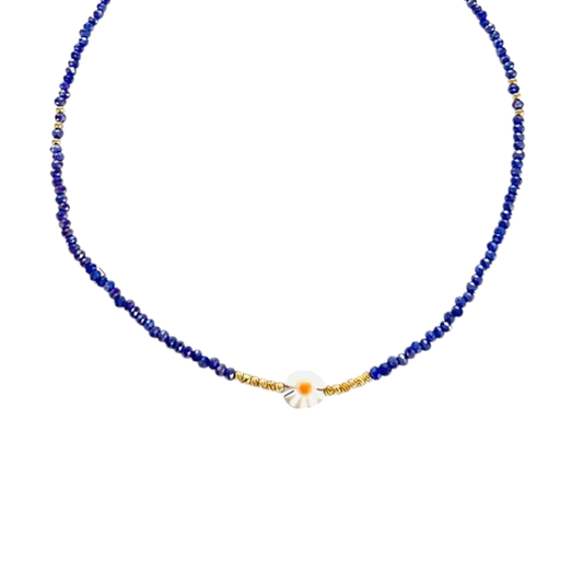 Cristales Azules con Concha