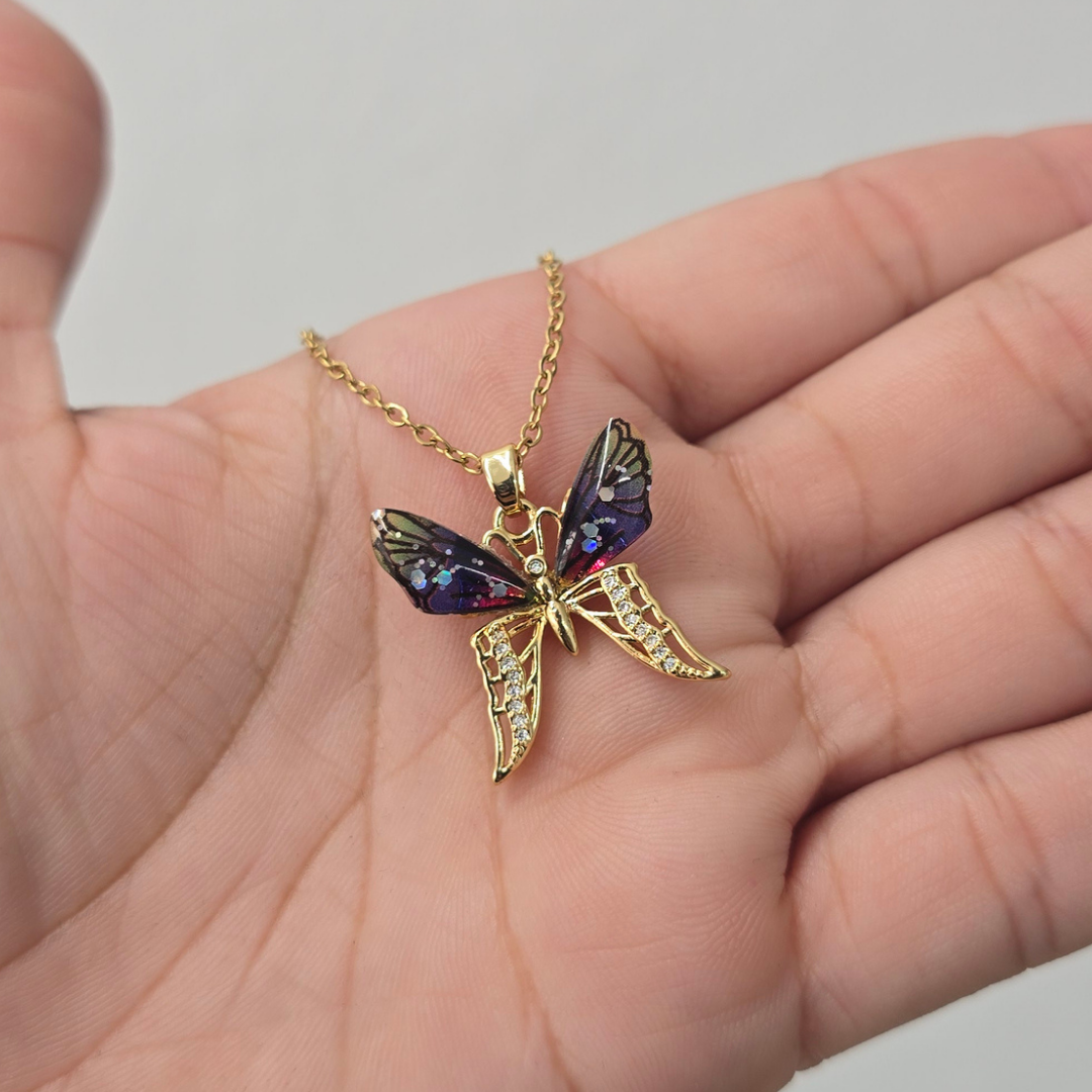 Mariposa Alas de Cristal