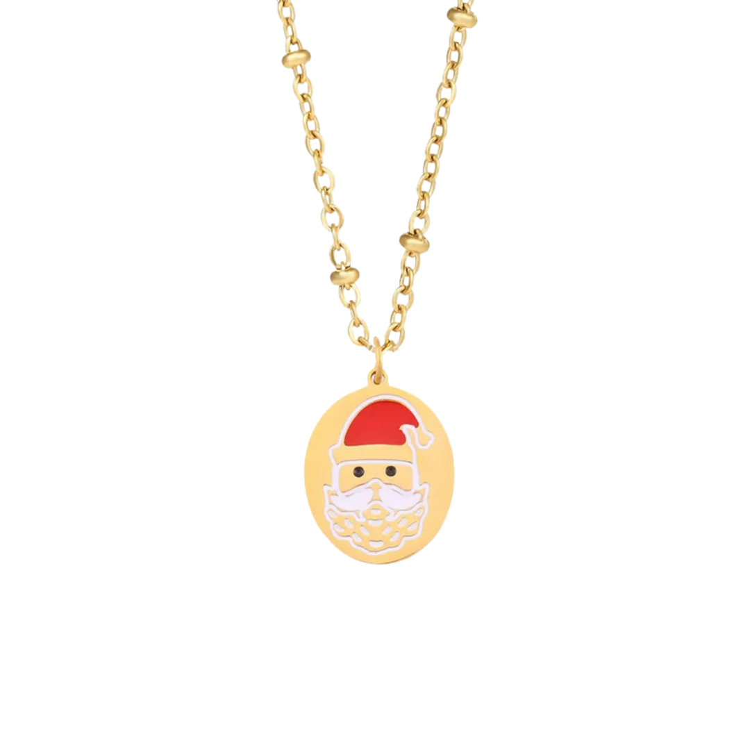 Santa Claus Medallón