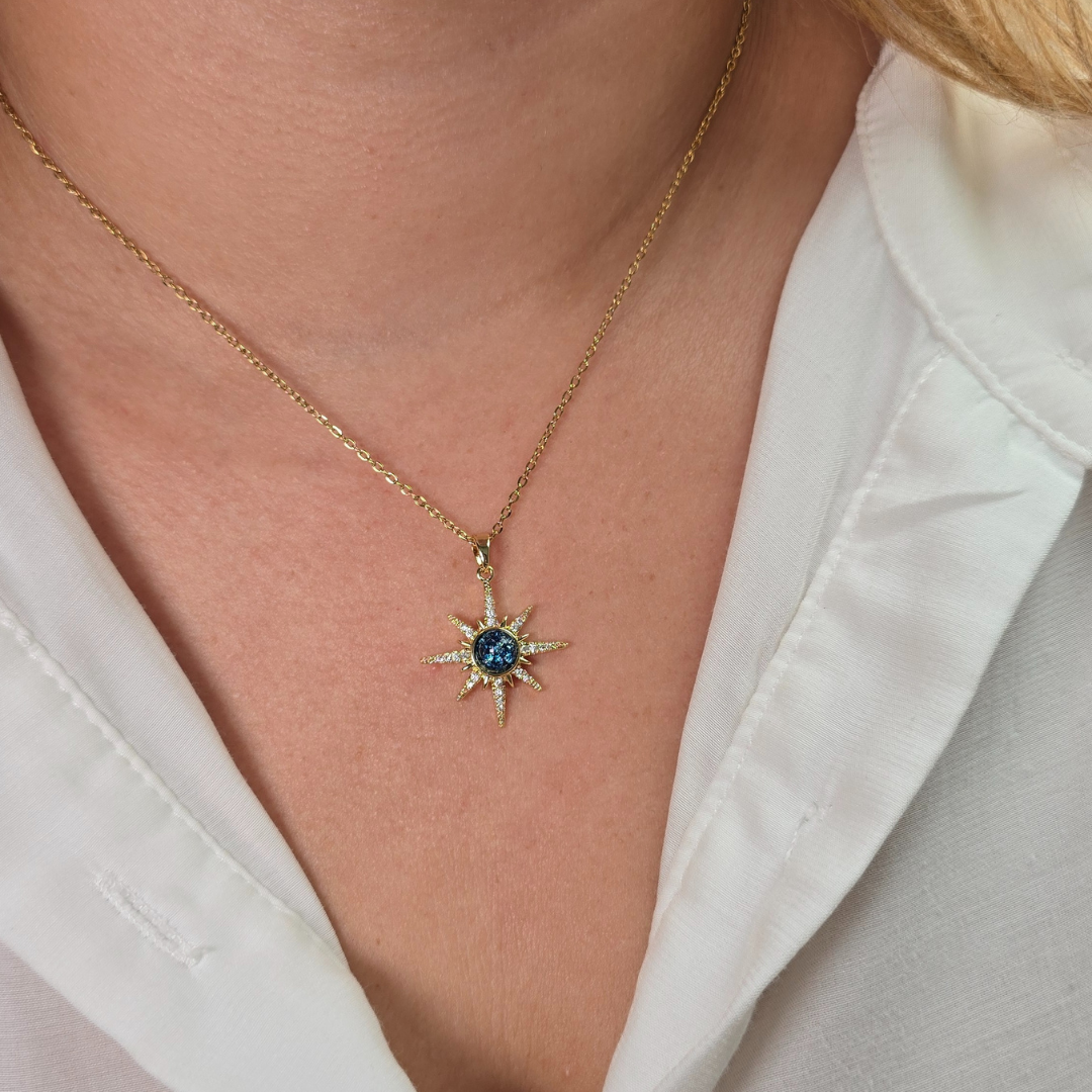 Collar Estrella Polar oro