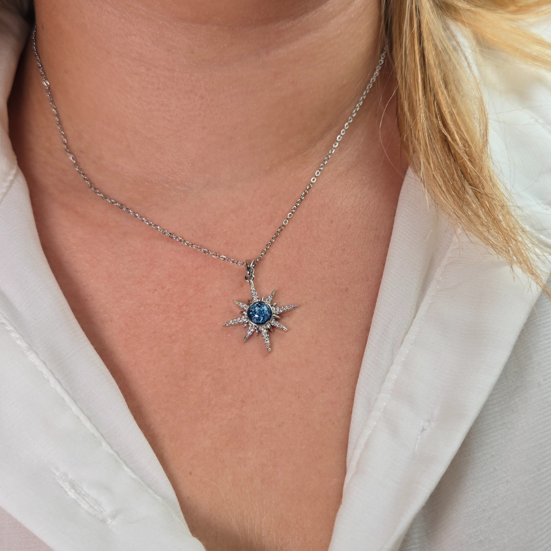 Collar Estrella Polar plata