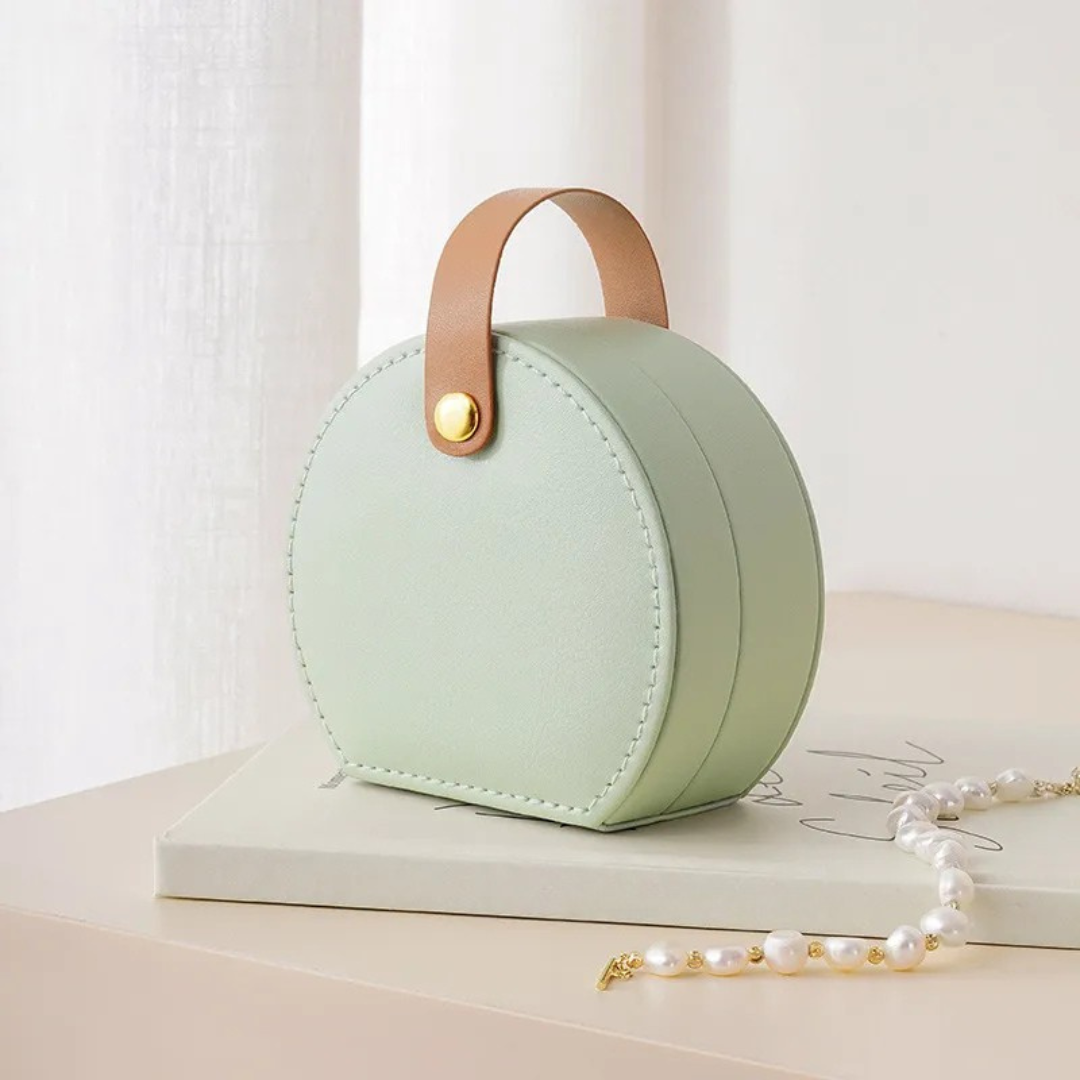 Joyero Portátil Verde Menta Travel