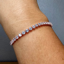 Carregar imagem no visualizador da galeria, Tennis Bracelet Rose Gold
