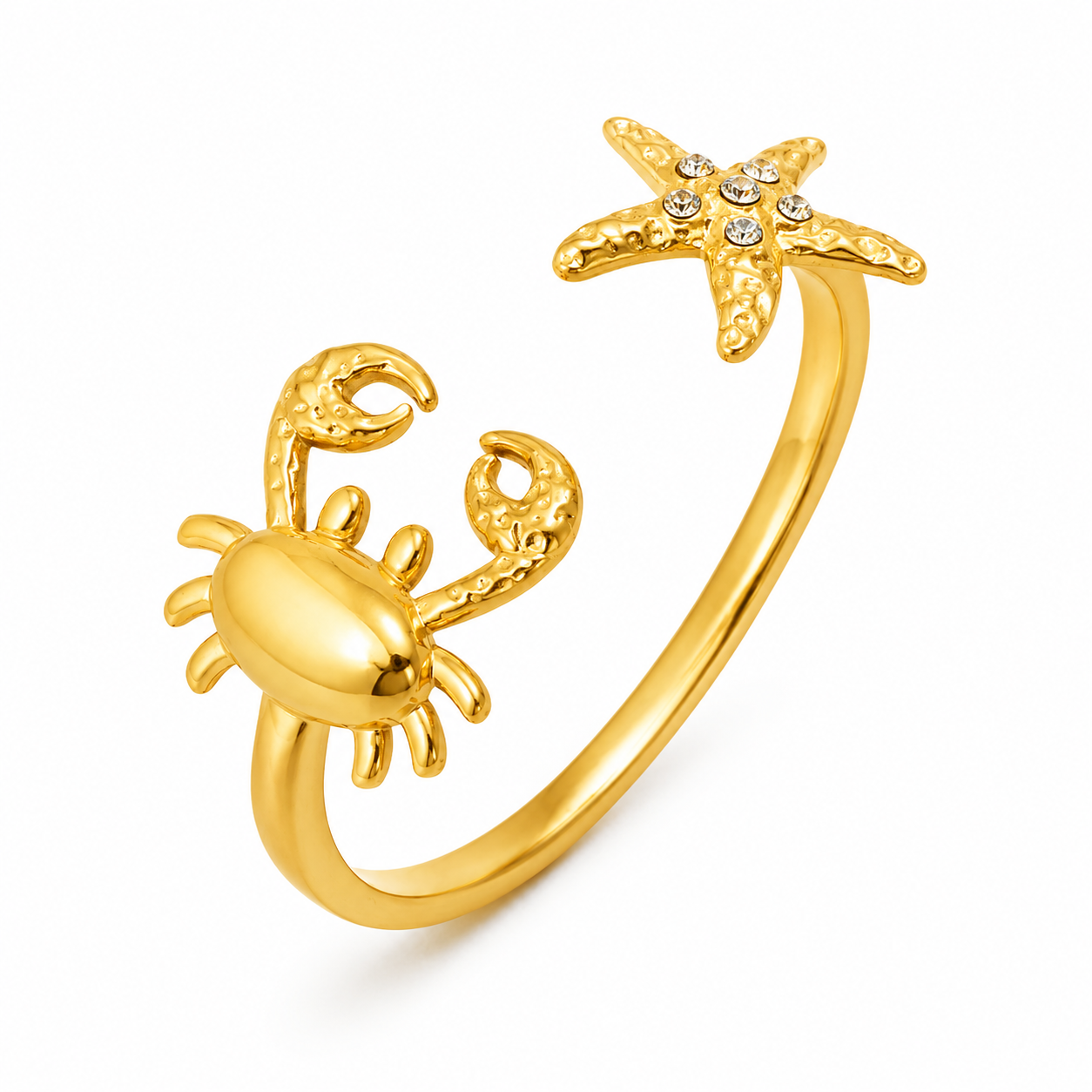 Brazalete Cangrejo y Estrella de Mar