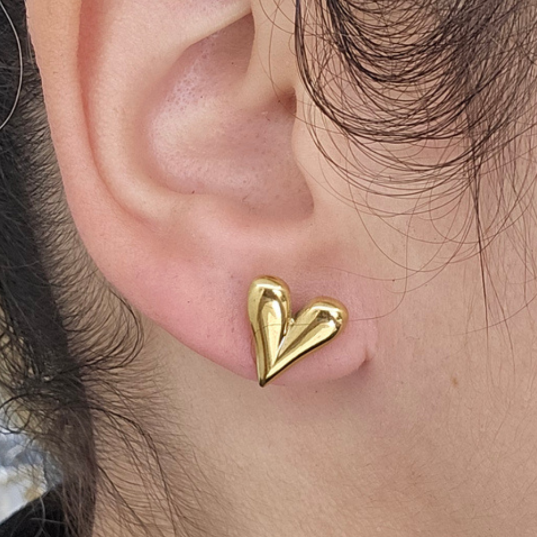 Aretes Corazón Clásico