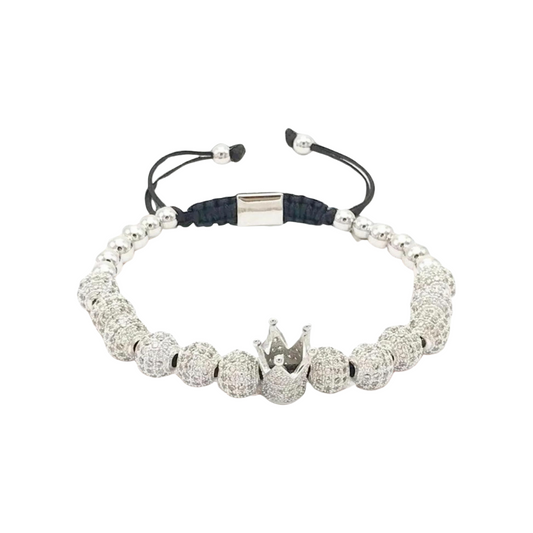 King Crown bracelet Silver