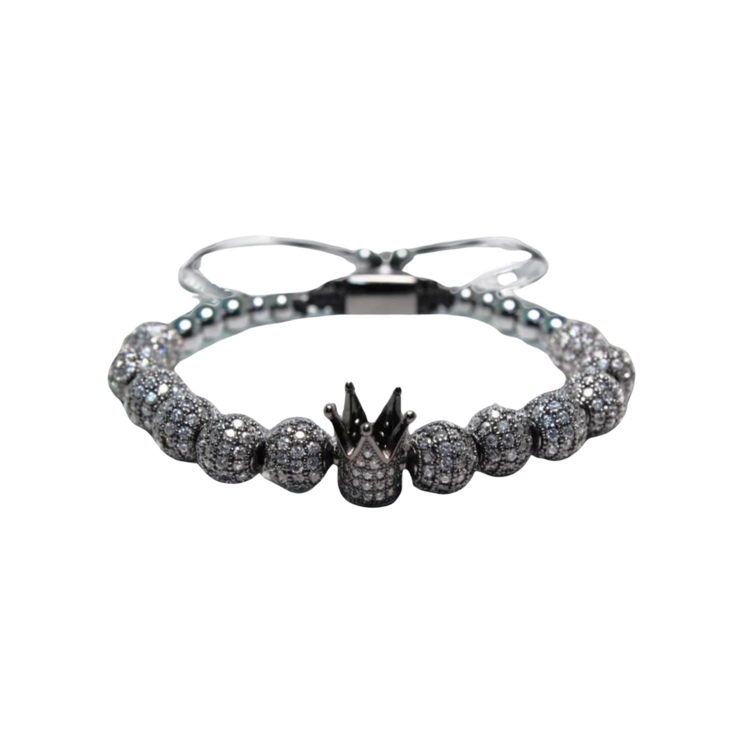 King Crown bracelet Black