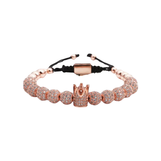 King Crown bracelet Rose Gold