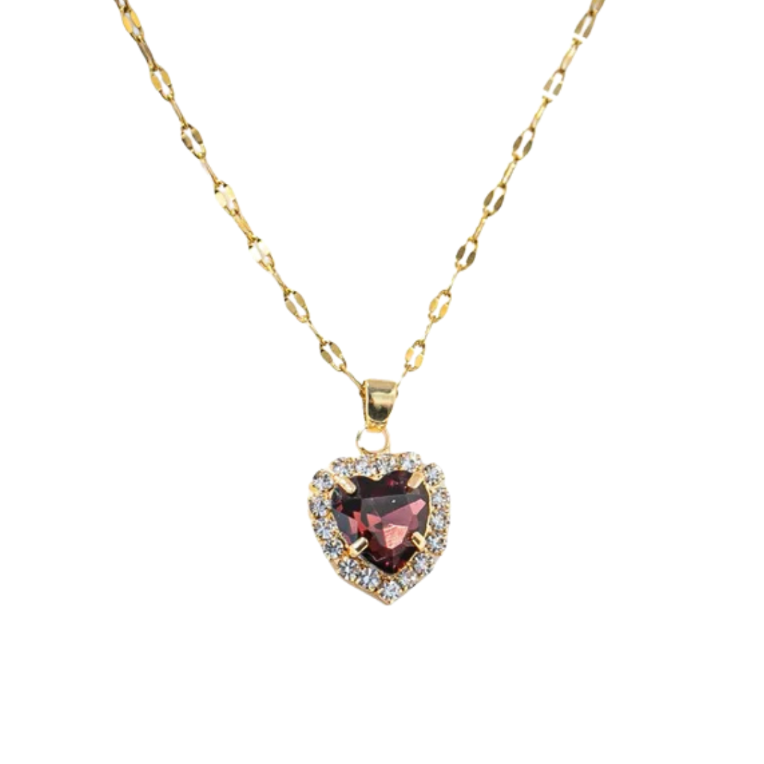 Collar Mes Nacimiento con Cristal