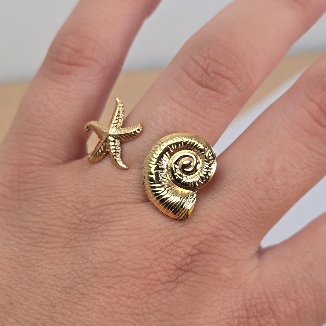 Sortija Espiral Marina