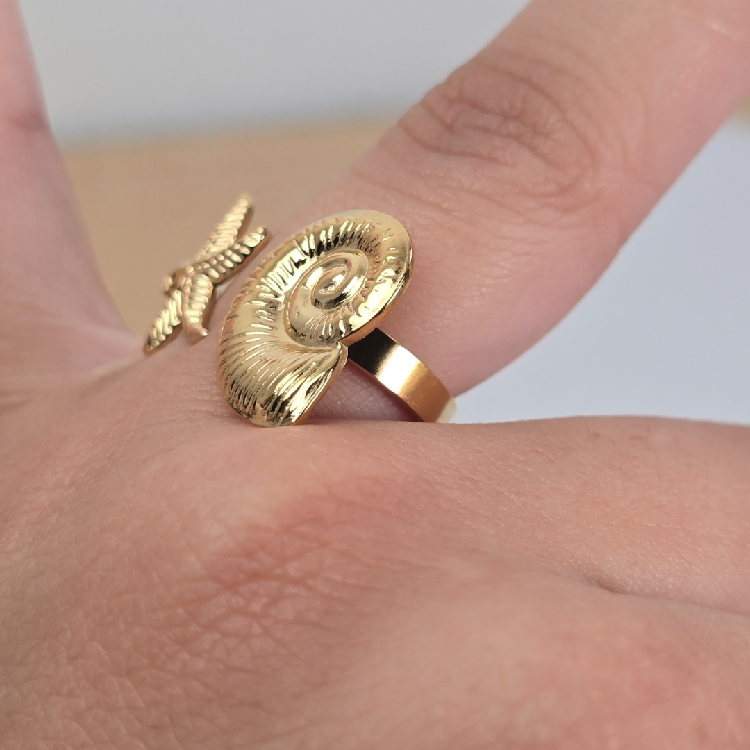 Sortija Espiral Marina