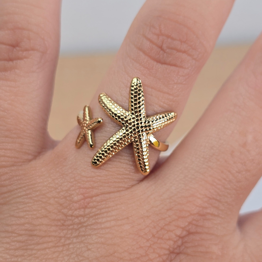 Sortija Estrellas Gemelas