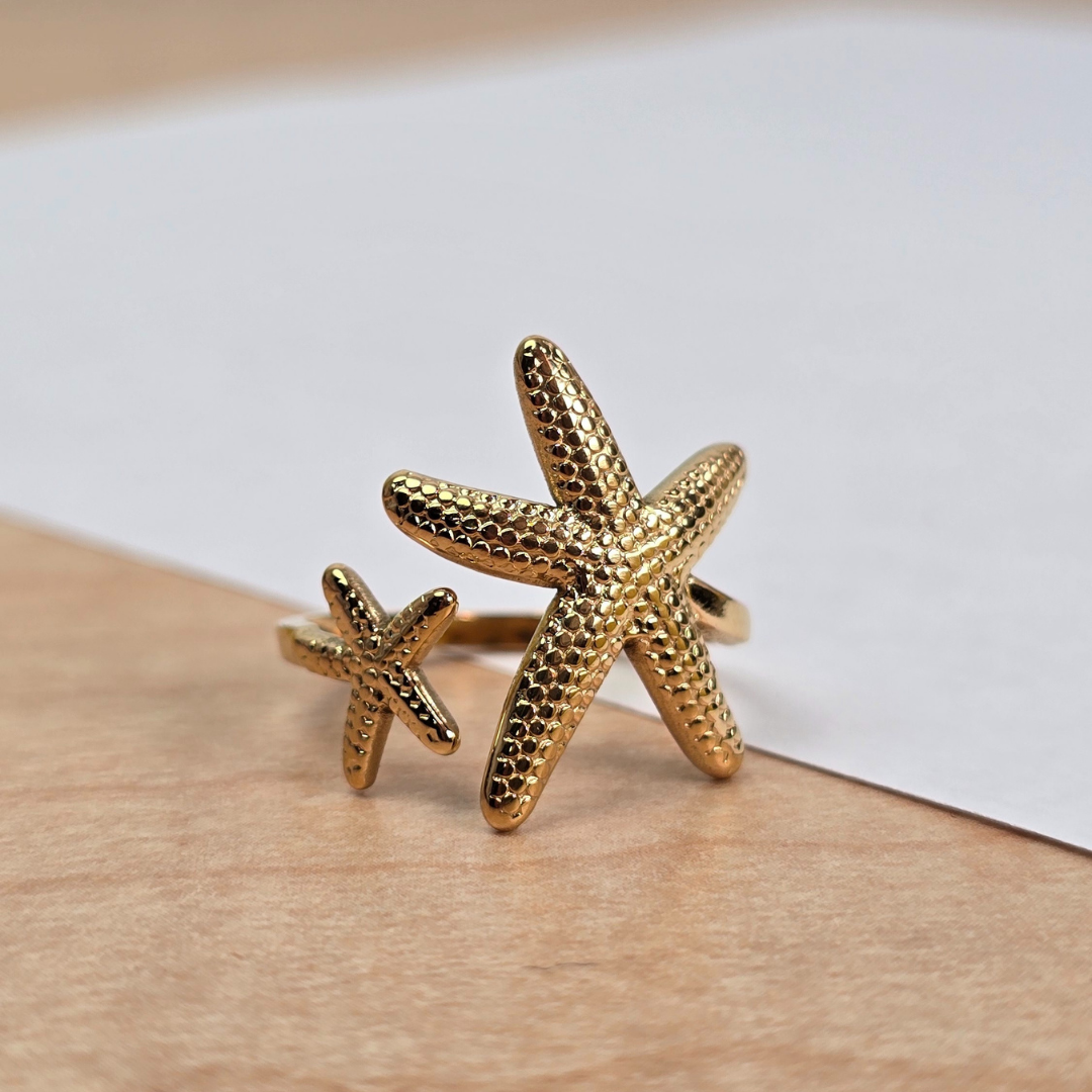 Sortija Estrellas Gemelas