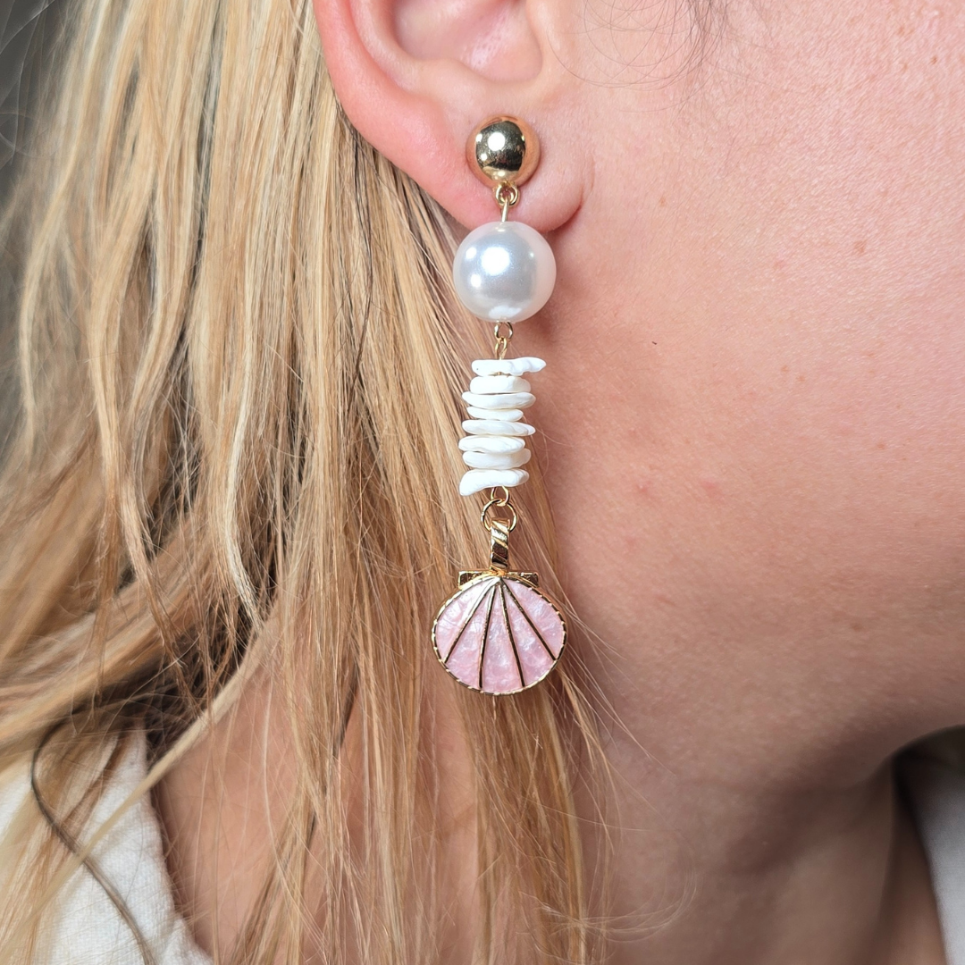 Aretes Concha Marina Bohemia