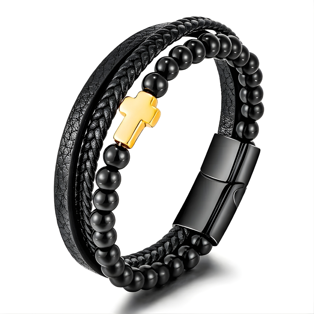 Pulsera Cruz Moderna