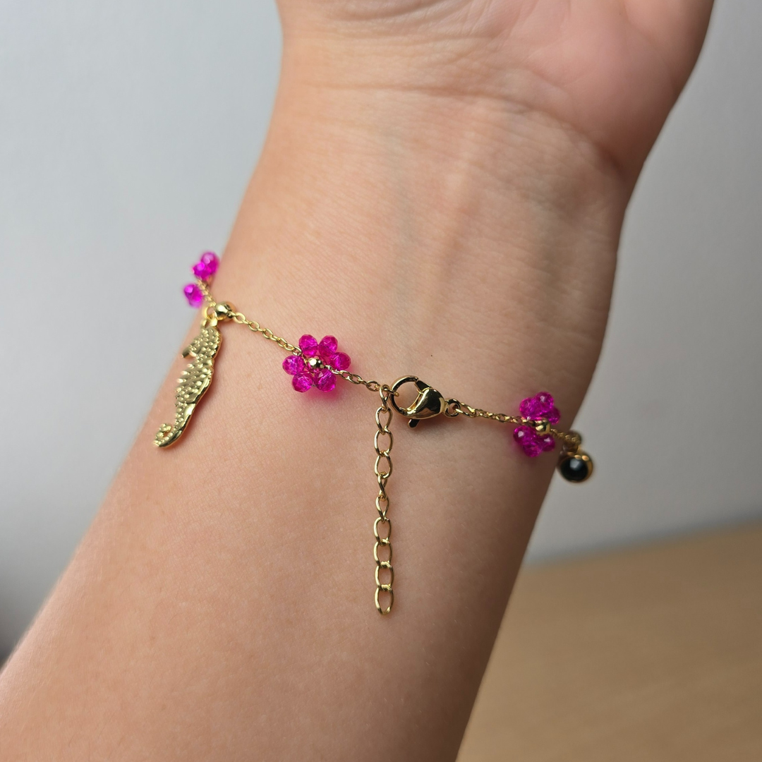 Olas Fucsia (Pulsera)