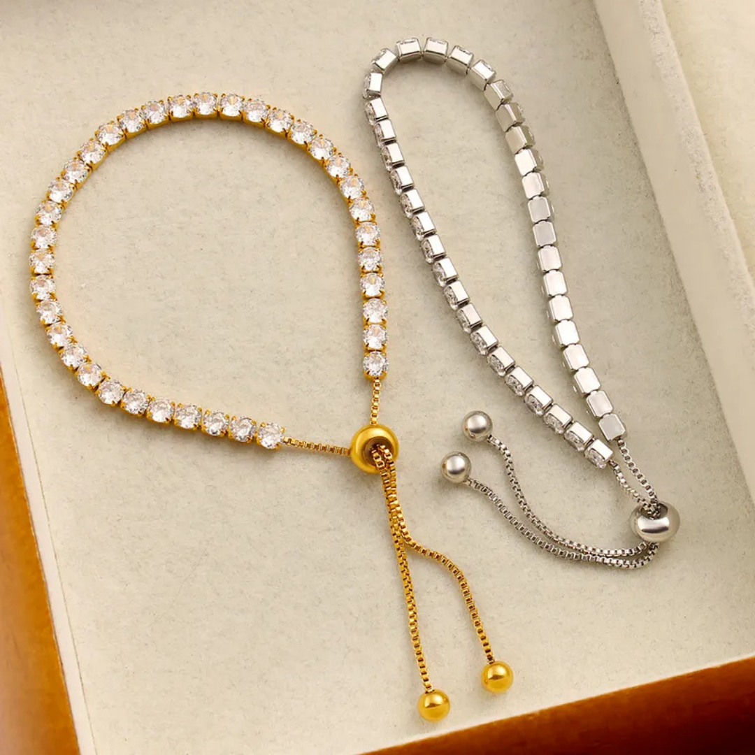 Pulsera Tennis Ajustable