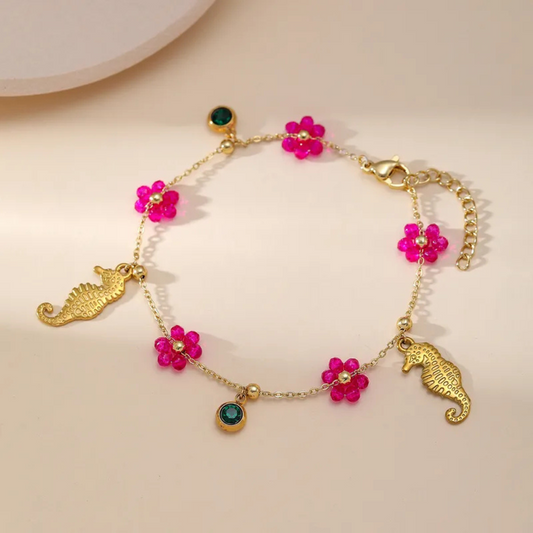 Olas Fucsia (Pulsera)