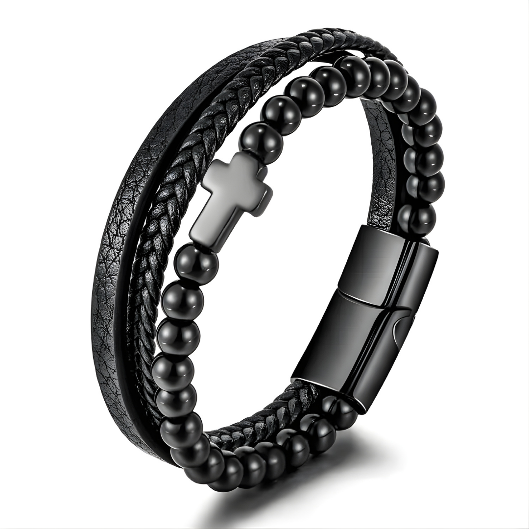Pulsera Cruz Moderna