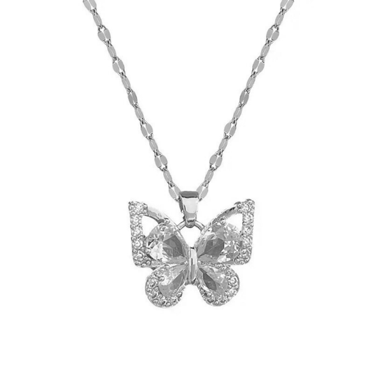 Mariposa grande Plata