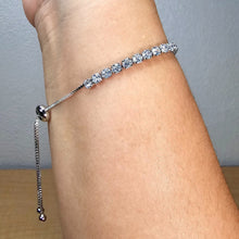 Carregar imagem no visualizador da galeria, Tennis Bracelet Silver
