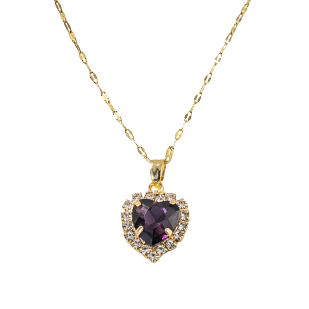 Collar Mes Nacimiento con Cristal