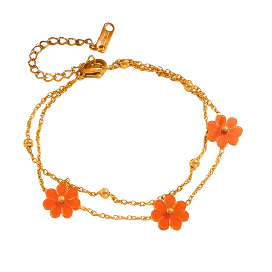 Margaritas Naranjas (Pulsera)