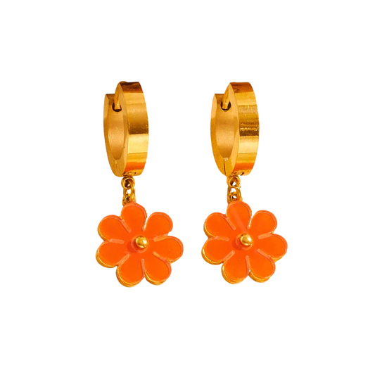 Margaritas Naranjas (Aretes)