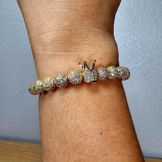 King Crown bracelet Gold