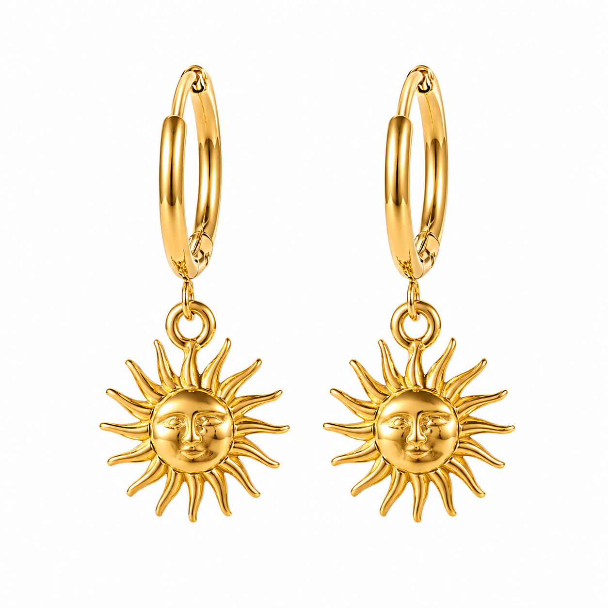 Aretes Sol Radiante