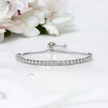 Carregar imagem no visualizador da galeria, Tennis Bracelet Silver
